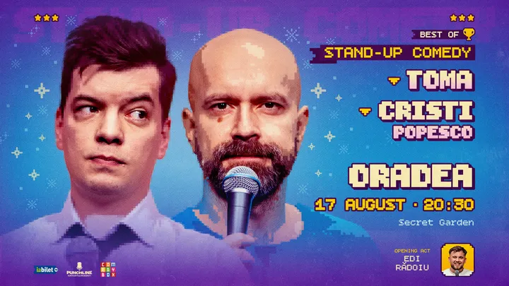 Oradea: Stand-up comedy - Best of Toma & Popesco