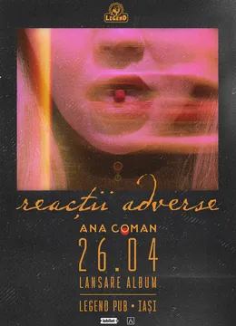 Iasi: Ana Coman - lansare de album: Reacții adverse