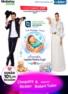 Timisoara: Back to school @ Magicianul Robert Tudor si Cleopatra Stratan