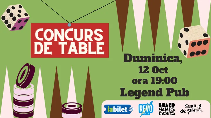 Iasi: Concurs de Table @ Board Games Events