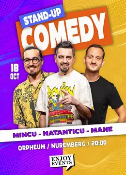 Nuremberg: Stand-Up Comedy cu Mane, Mincu & Natanticu