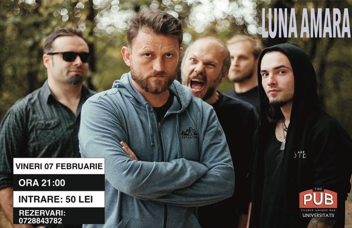 Luna Amara - Concert la The Pub Universității