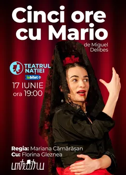 Ploiești: Teatru ~ Cinci ore cu Mario — de Miguel Delibes