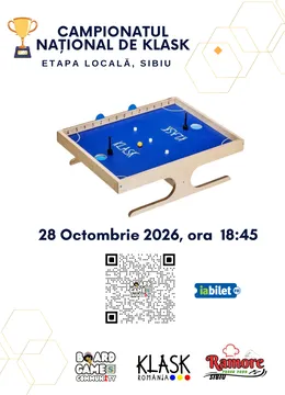 Sibiu: Campionatul national de KLASK - Etapa Locala Sibiu 2026 - Boardgame
