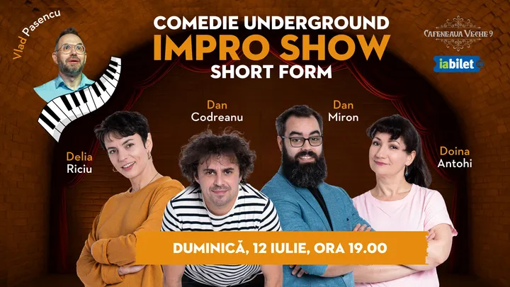 Comedie Underground 4D+V - Impro Show