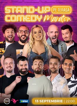 The Fool: Stand-up comedy Maraton pe terasă cu: Bordea, Gherghe, Anisia , Serghei, Cîrje, Drăcea, Dobrotă, Florin Gheorghe, Geo Adrian și George Dumitru