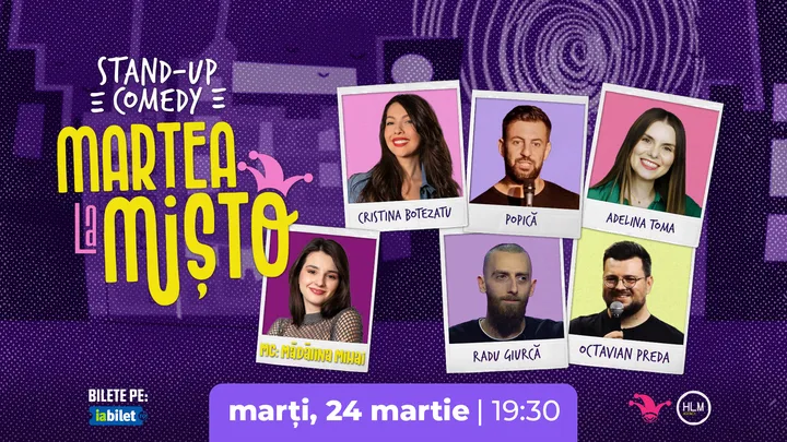 The Fool: Marțea la Mișto cu Cristina Botezatu, Popică, Adelina Toma, Radu Giurca și Octavian Preda