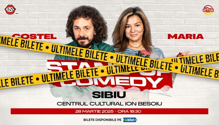 Sibiu: Costel și Maria Popovici - Stand Up Comedy Show 1