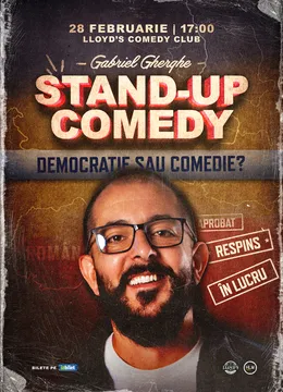 Lloyd's: Stand-up Politic cu Gabriel Gherghe