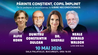 Dr. Shefali Tsabary • Alfie Kohn • Neale Donald Walsch: "Părinte conștient, Copil împlinit"