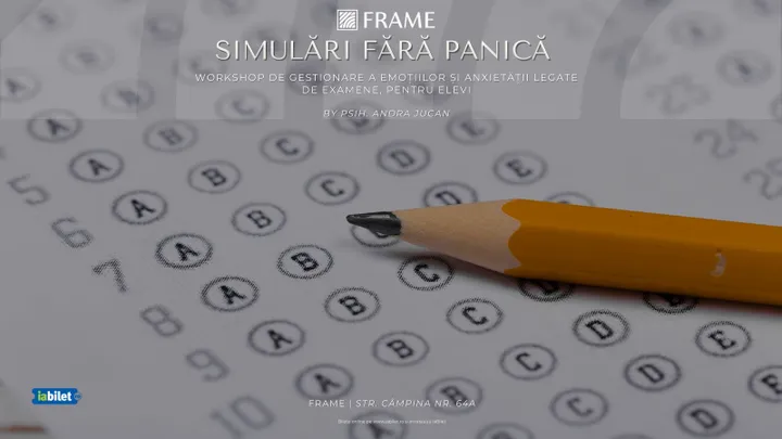 Cluj-Napoca: Simulări fără panică -  Echilibru și suport pentru clasa a XII-a