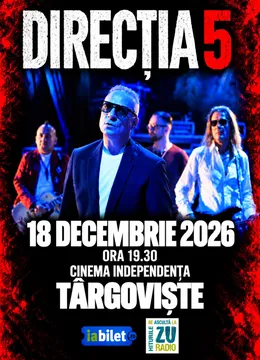 Targoviste: Concert Direcția 5 - „100% Direcția 5”