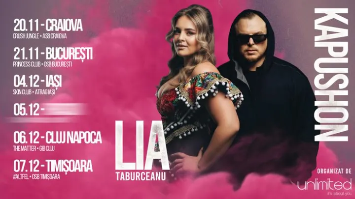 Lia Taburcean & Kapushon - Turneul Național „Port IE Cu Mandrie”