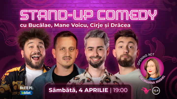 The Fool: Stand-up comedy cu Bucălae, Mane Voicu, Cîrje și Drăcea