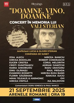 Concert în memoria lui Vali Sterian