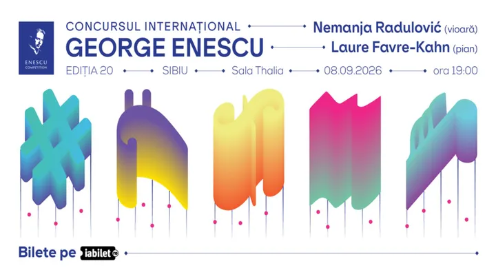 Sibiu: Nemanja Radulović & Laure Favre-Kahn • Concursul International George Enescu