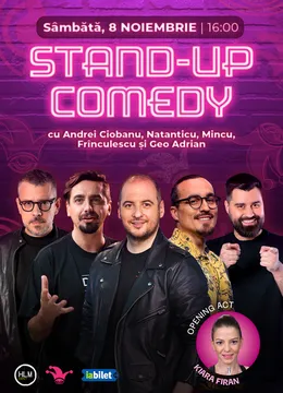 The Fool: Stand-up comedy cu Natanticu, Andrei Ciobanu, Maria Popovici, Frînculescu și Geo Adrian