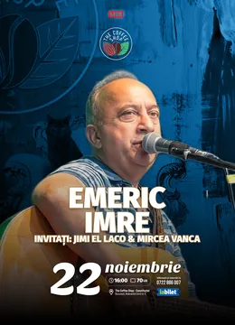 The Coffee Shop Music | Emeric Imre – Invitați: Jimi El Laco și Mircea Vanca