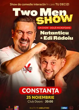 Constanța: Stand-up comedy cu Natanticu și Edi Rădoiu | Two Men Show
