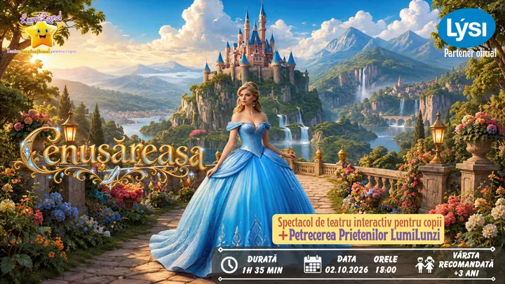 Cenuşăreasa - Spectacol de teatru interactiv