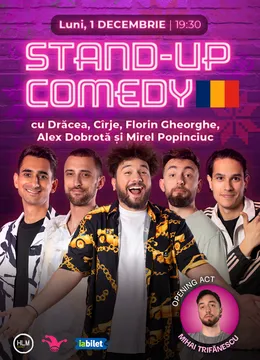 The Fool: Stand-up comedy cu Drăcea, Cîrje, Mirel Popinciuc, Alex Dobrotă și Florin Gheorghe