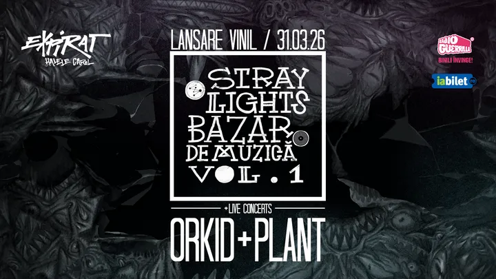 Orkid & Plant • Lansare Vinil Stray Lights + Bazar de muzică