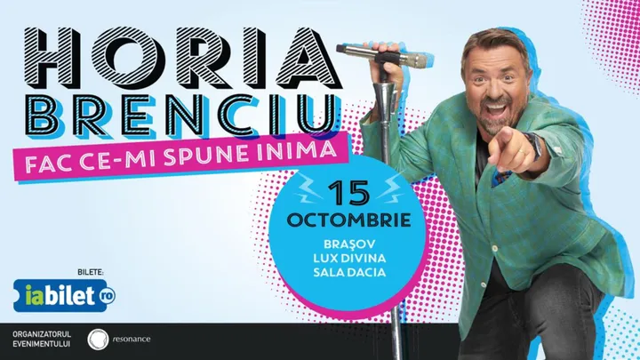 Brasov: Horia Brenciu & HB Orchestra - "Fac ce-mi spune inima"