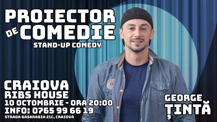 Craiova: Stand-up Comedy cu George Țintă
