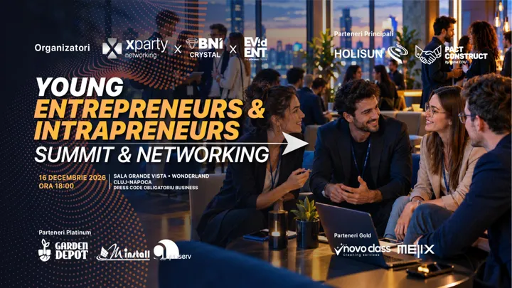 Cluj-Napoca: Young Entrepreneurs & Intrapreneurs | Summit & Networking
