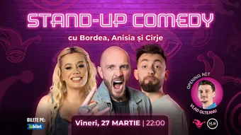 The Fool: Stand-up comedy cu Bordea, Cîrje și Anisia