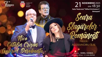 Botoșani: Seara Șlagărelor Romanesti