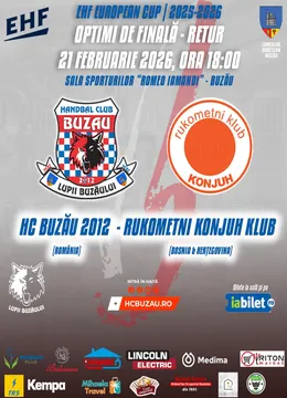 Buzău: Handbal | HC Buzău vs.Rukometni