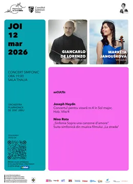 Sibiu: Concert Simfonic  – Giancarlo De Lorenzo