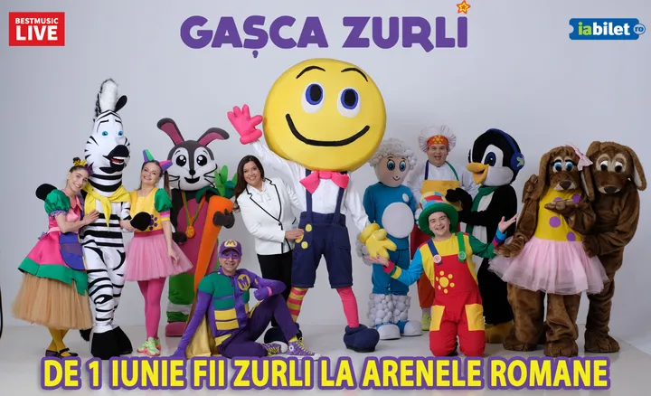 Gasca Zurli la Arenele Romane - Ora 11:00
