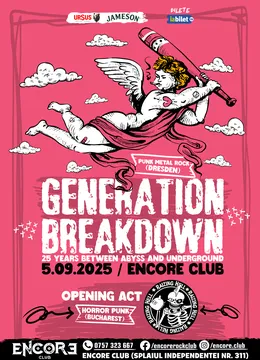 Generation Breakdown si Raizing Hell live in Encore Club