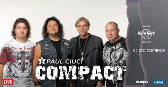 Concert Paul Ciuci Compact la Hard Rock Cafe