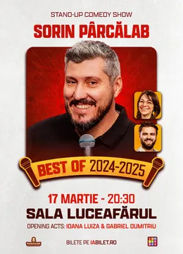 Stand-Up Comedy Best Of 2024 & 2025 cu Sorin Pârcălab