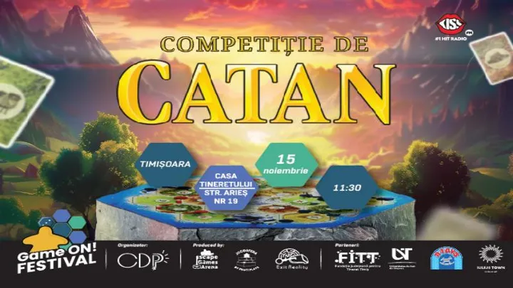 Competiție Catan x Game ON! Festival
