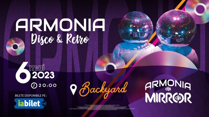 Sibiu: ARMONIA disco&retro @ Backyard
