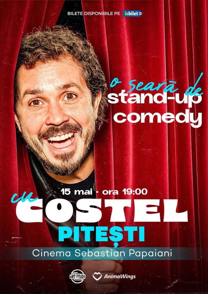Pitesti: O seara de stand up comedy cu Costel
