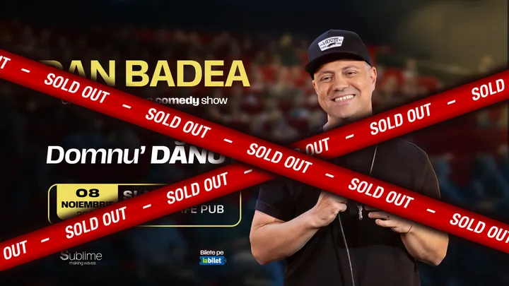 Slatina: Stand-up Comedy cu DAN BADEA - “Domnu’ DANUT"