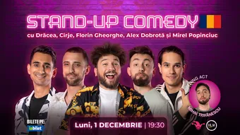 The Fool: Stand-up comedy cu Drăcea, Cîrje, Mirel Popinciuc, Alex Dobrotă și Florin Gheorghe