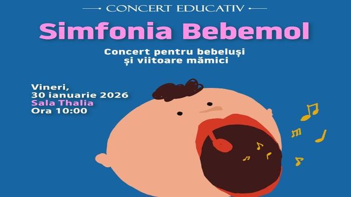 Sibiu: Simfonia Bebemol - Concert educativ pentru bebeluși și viitoare mămici