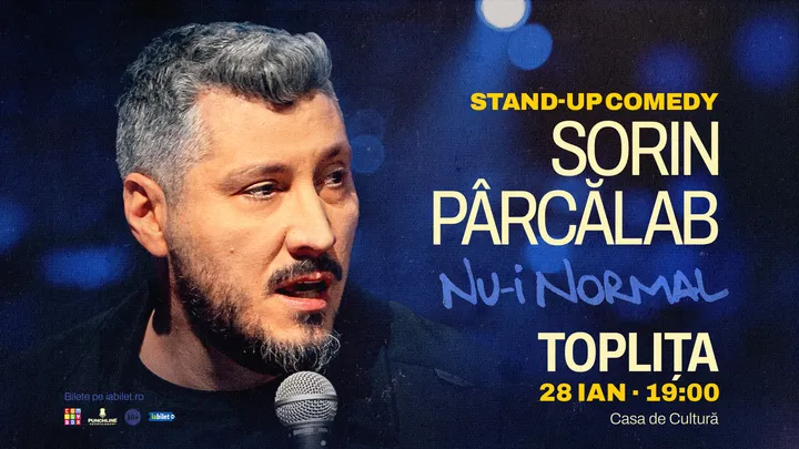Toplița: Stand-up comedy Sorin Pârcălab | Nu-i normal