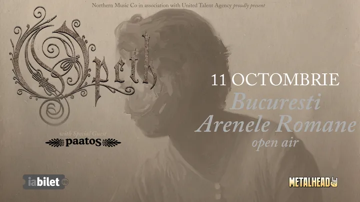 Opeth la Bucuresti