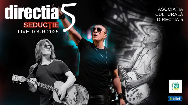Cluj-Napoca: Direcția 5 -  ”Seductie” -  Live Tour 2025