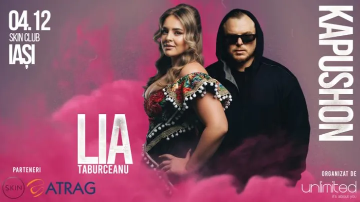 Iași: Lia Taburcean & Kapushon - Turneul Național „Port IE Cu Mandrie”