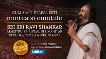 48 ore FLASH SALE - Sri Sri Ravi Shankar - Cum să-ți Stăpânești Mintea și Emoțiile