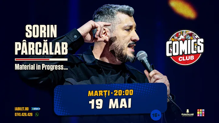Sorin Pârcălab - Work In Progress 3 la ComicsClub!