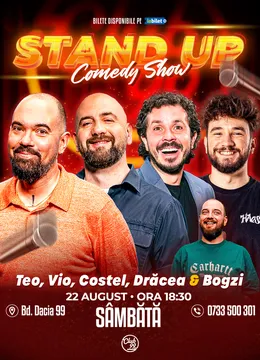 Stand-up Comedy cu Teo, Vio, Costel, Drăcea - Bogzi la Club 99